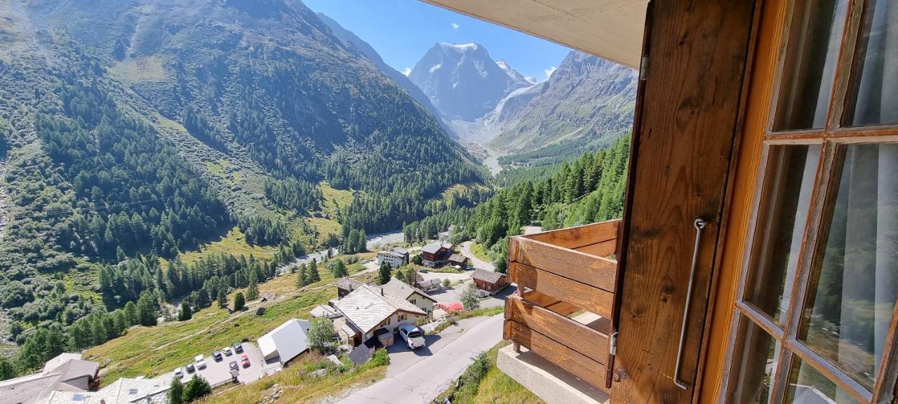 Le Panorama - Appartement 54 A Arolla Face Aux Montagnes A 150M Des Pistes Evolène Kültér fotó