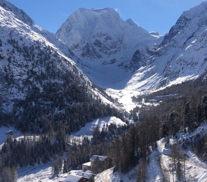 Le Panorama - Appartement 54 A Arolla Face Aux Montagnes A 150M Des Pistes Evolène Kültér fotó